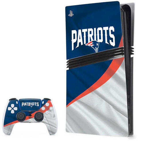 NFL New England Patriots PS5 Pro Bundle Skin