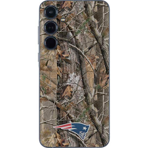 NFL New England Patriots Realtree AP Camo Galaxy A35 5G Skin