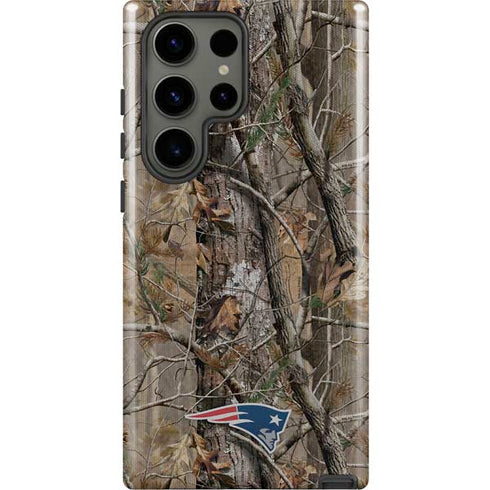 NFL New England Patriots Realtree AP Camo Galaxy S23 Ultra Pro Case