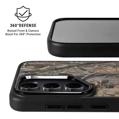 NFL New England Patriots Realtree AP Camo Galaxy S24 FE Kickstand Case