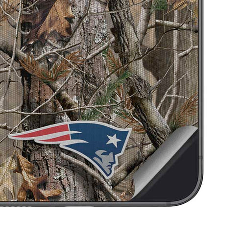 NFL New England Patriots Realtree AP Camo Galaxy S25 Plus Skin