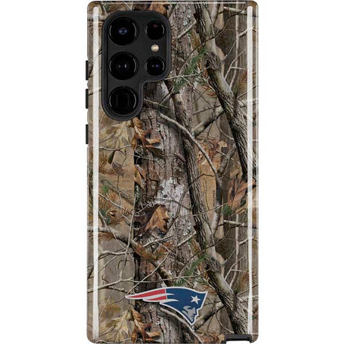 NFL New England Patriots Realtree AP Camo Galaxy S25 Ultra Impact Case