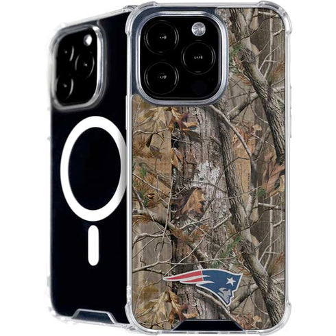 NFL New England Patriots Realtree AP Camo iPhone 16 Pro Max MagSafe Case