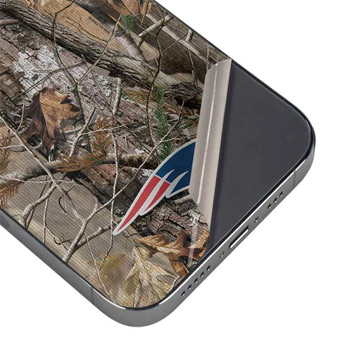 NFL New England Patriots Realtree AP Camo iPhone 16 Pro Max Skin