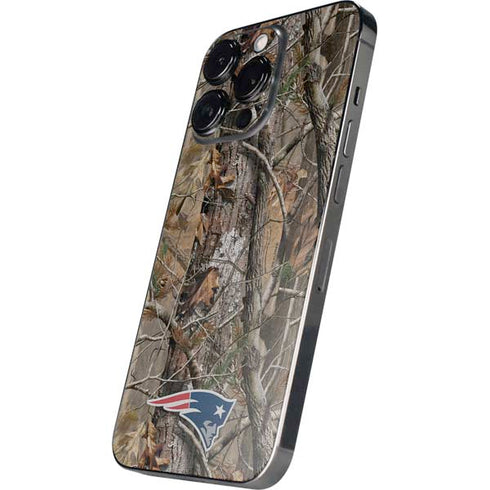 NFL New England Patriots Realtree AP Camo iPhone 16 Pro Skin