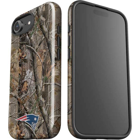 NFL New England Patriots Realtree AP Camo iPhone 16e Impact Case