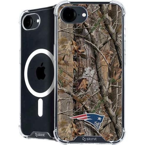 NFL New England Patriots Realtree AP Camo iPhone 16e MagSafe Case