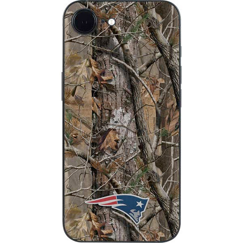NFL New England Patriots Realtree AP Camo iPhone 16e Skin