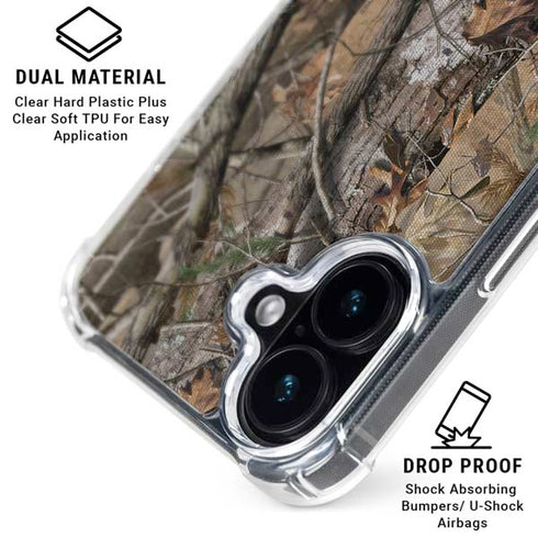 NFL New England Patriots Realtree AP Camo iPhone 17 Clear Case