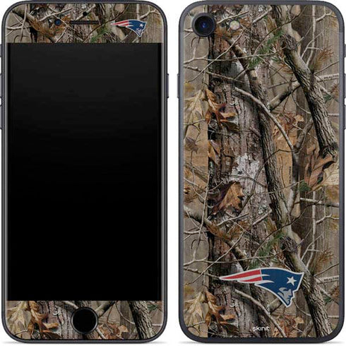 NFL New England Patriots Realtree AP Camo iPhone 8 Skin