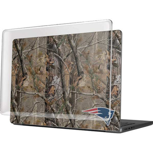 NFL New England Patriots Realtree AP Camo MacBook Pro 14in (2021-24) Case plus Skin