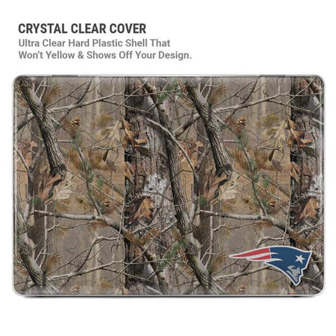 NFL New England Patriots Realtree AP Camo MacBook Pro 14in (2021-24) Case plus Skin
