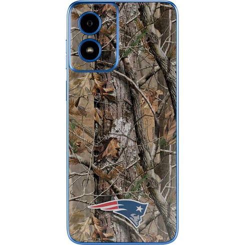 NFL New England Patriots Realtree AP Camo Moto G Play 4G (2024) Skin