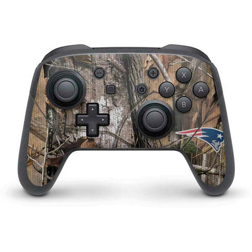 NFL New England Patriots Realtree AP Camo Nintendo Skins