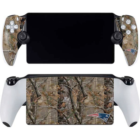 NFL New England Patriots Realtree AP Camo PlayStation Portal Remote Player Skin
