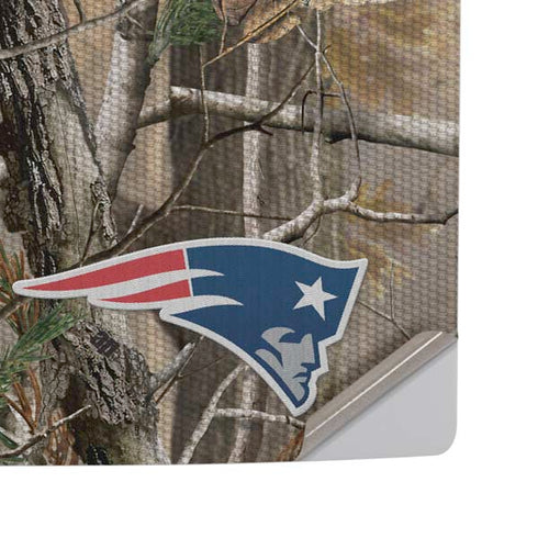NFL New England Patriots Realtree AP Camo PS5 Pro Disk Console Skin