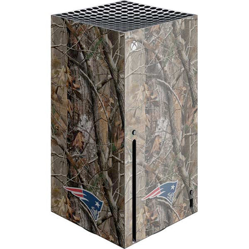 NFL New England Patriots Realtree AP Camo Xbox Series X Skins
