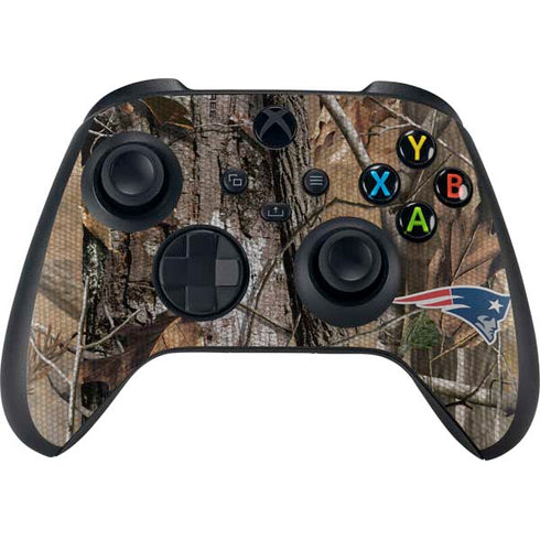 NFL New England Patriots Realtree AP Camo Xbox Series X Skins