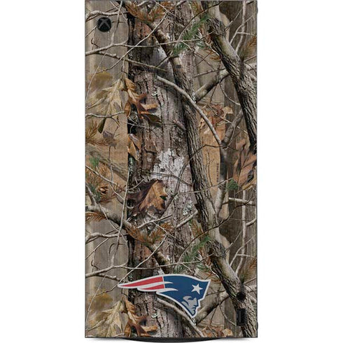 NFL New England Patriots Realtree AP Camo XBox Series X Digital Edition Console Skin