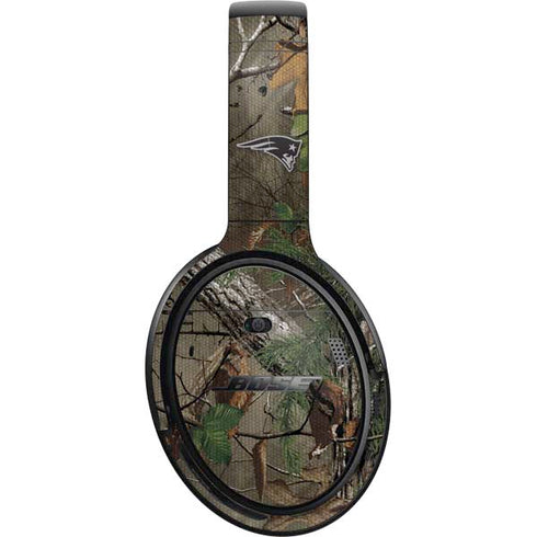 NFL New England Patriots Realtree Xtra Green Camo Bose QuietComfort 35 II Headphones Skin