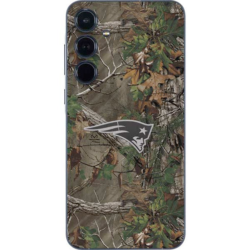 NFL New England Patriots Realtree Xtra Green Camo Galaxy A36 5G Skin
