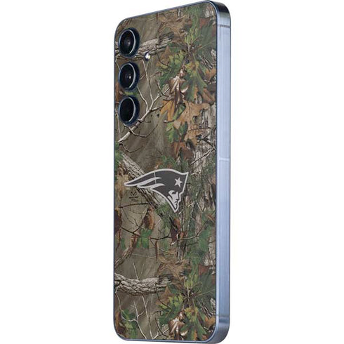 NFL New England Patriots Realtree Xtra Green Camo Galaxy A36 5G Skin