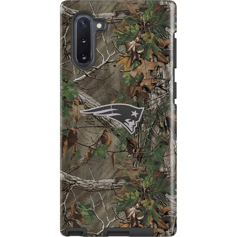NFL New England Patriots Realtree Xtra Green Camo Galaxy Cases