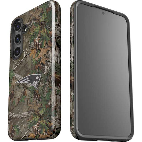 NFL New England Patriots Realtree Xtra Green Camo Galaxy S25 Impact Case