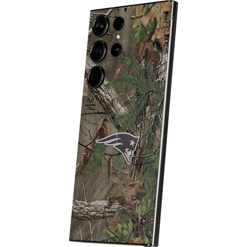 NFL New England Patriots Realtree Xtra Green Camo Galaxy S24 Ultra Skin