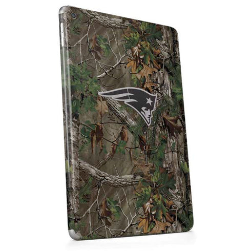 NFL New England Patriots Realtree Xtra Green Camo Apple iPad Skin