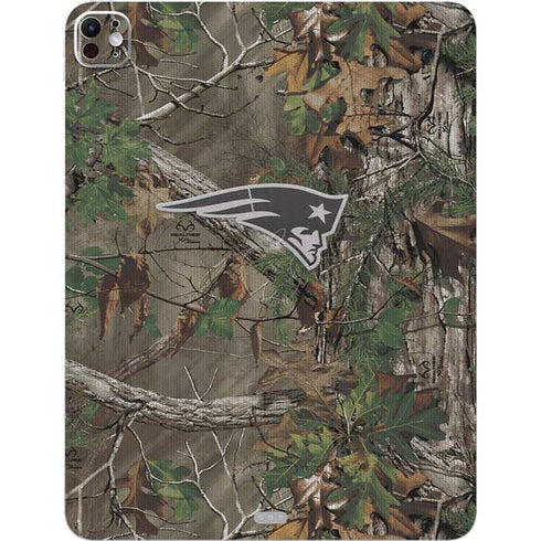 NFL New England Patriots Realtree Xtra Green Camo iPad Pro 13in M4 (2024) Skin