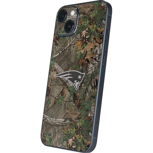 NFL New England Patriots Realtree Xtra Green Camo iPhone Skins