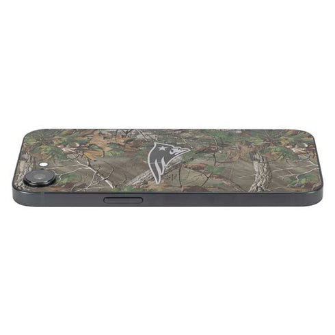 NFL New England Patriots Realtree Xtra Green Camo iPhone 16e Skin