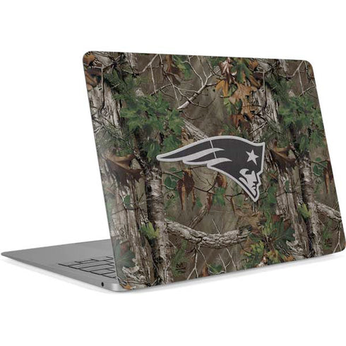 NFL New England Patriots Realtree Xtra Green Camo Apple MacBook Air Skin