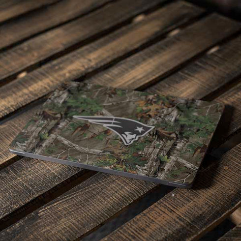 NFL New England Patriots Realtree Xtra Green Camo Apple MacBook Air Skin