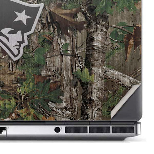 NFL New England Patriots Realtree Xtra Green Camo Dell Precision Skin