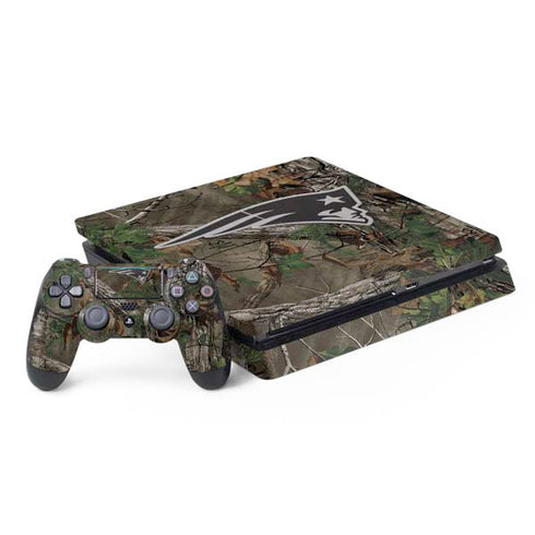 NFL New England Patriots Realtree Xtra Green Camo PlayStation PS4 Skins