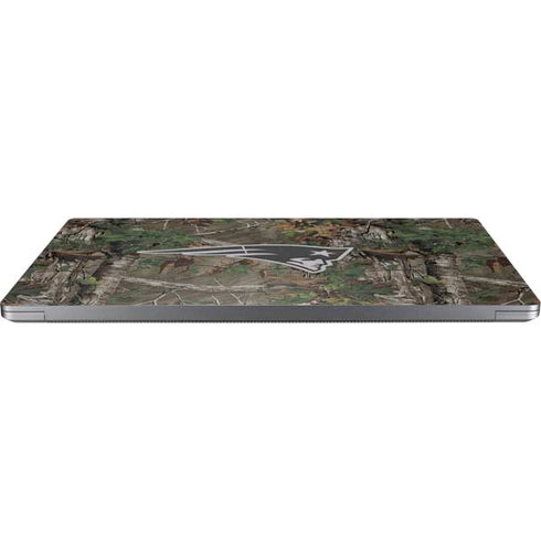 NFL New England Patriots Realtree Xtra Green Camo Laptop Skins