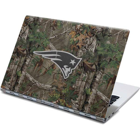 NFL New England Patriots Realtree Xtra Green Camo Yoga 910 2-in-1 14in Touch-Screen Skin