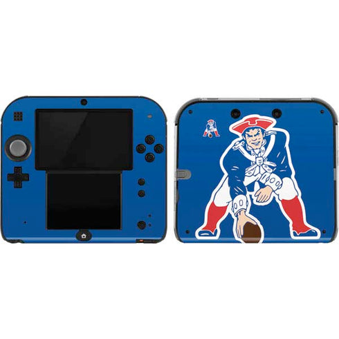 NFL New England Patriots Retro Logo Nintendo Skins