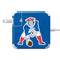 NFL New England Patriots Retro Logo 85W Power Adapter (15 and 17 inch MacBook Pro Charger) Skin