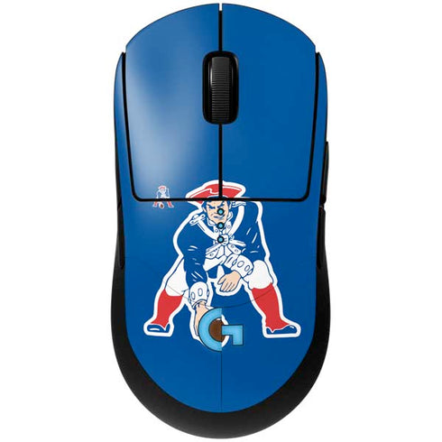 NFL New England Patriots Retro Logo G Pro Wireless Gaming Mouse Skin