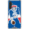 NFL New England Patriots Retro Logo Galaxy A17 Clear Case