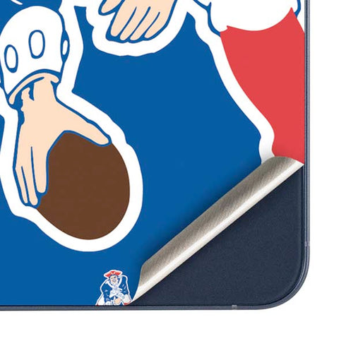 NFL New England Patriots Retro Logo Galaxy A35 5G Skin