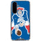 NFL New England Patriots Retro Logo Galaxy A36 5G Clear Case