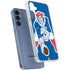 NFL New England Patriots Retro Logo Galaxy A55 5G Clear Case
