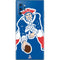 NFL New England Patriots Retro Logo Galaxy Note 10 Plus Skin