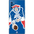 NFL New England Patriots Retro Logo Galaxy Note 10 Plus Skin