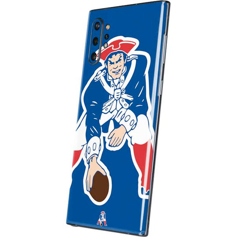 NFL New England Patriots Retro Logo Galaxy Note 10 Plus Skin
