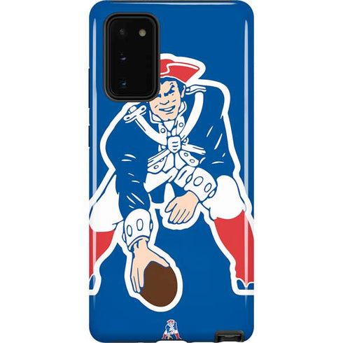 NFL New England Patriots Retro Logo Galaxy Note20 5G Pro Case